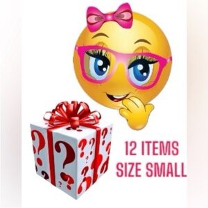 12 ITEMS SIZE SMALL MYSTERY BOX
